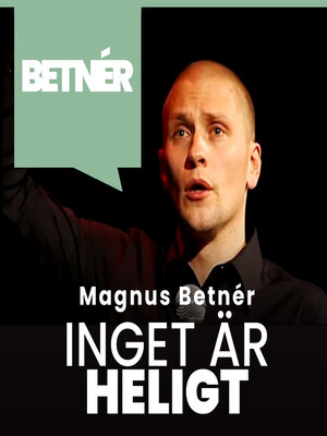 cover image of Inget är heligt
